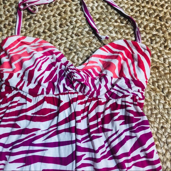 Volcom dress XS/Small ombré zebra cover up - Picture 2 of 4